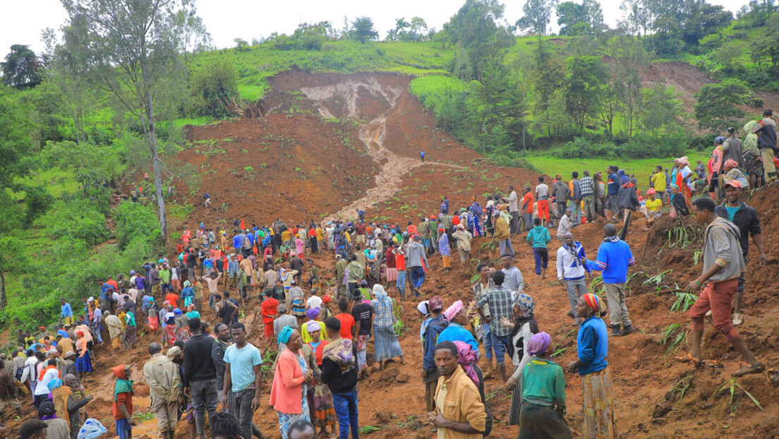 Mais de 150 mortos em deslizamentos de terra na Etiópia