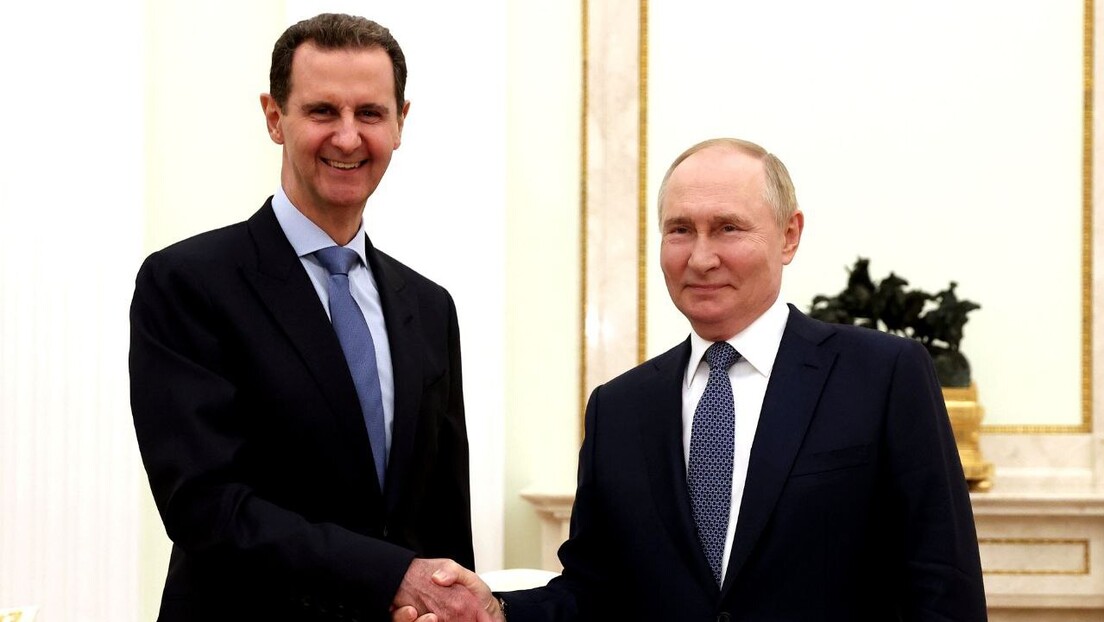 Putin reúne-se com o presidente sírio