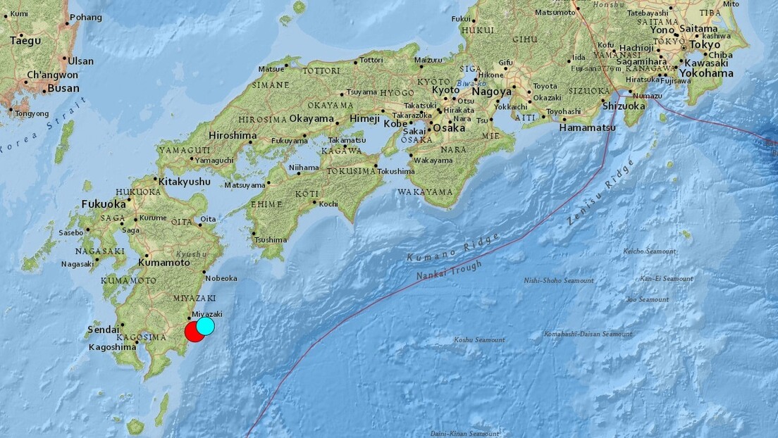 Alerta de tsunami após forte terremoto na costa do Japão