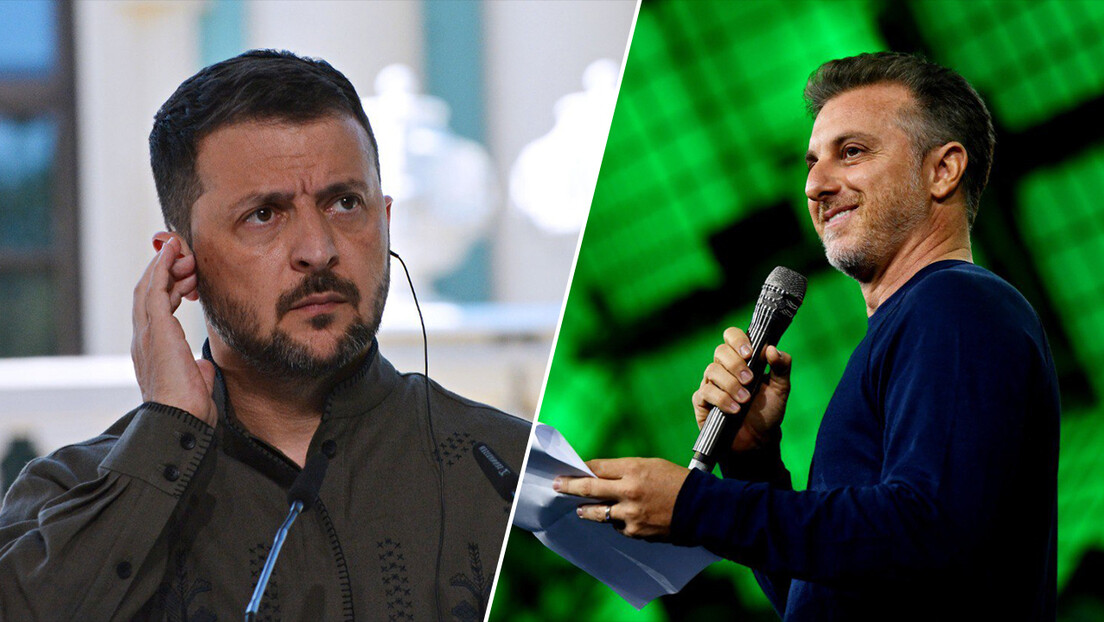 Zelensky concede entrevista a Luciano Huck e critica a posição do Brasil em relação ao conflito ucraniano