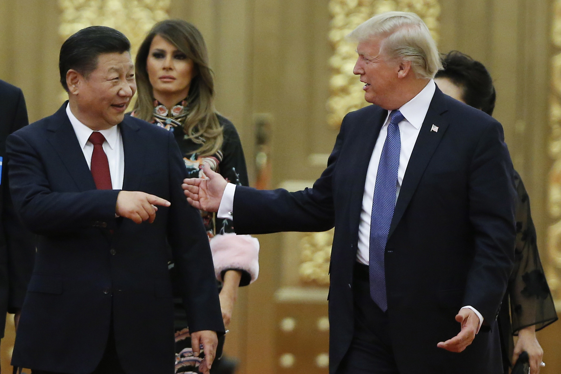 Trump sobre Xi: "Ele é um homem muito poderoso, não vou entrar em guerra com ele"