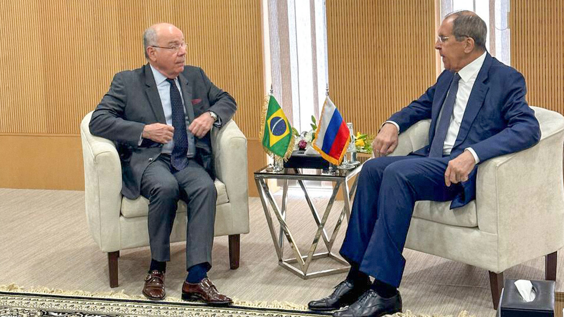 Mauro Vieira discute com Sergey Lavrov o desenvolvimento das relações russo-brasileiras