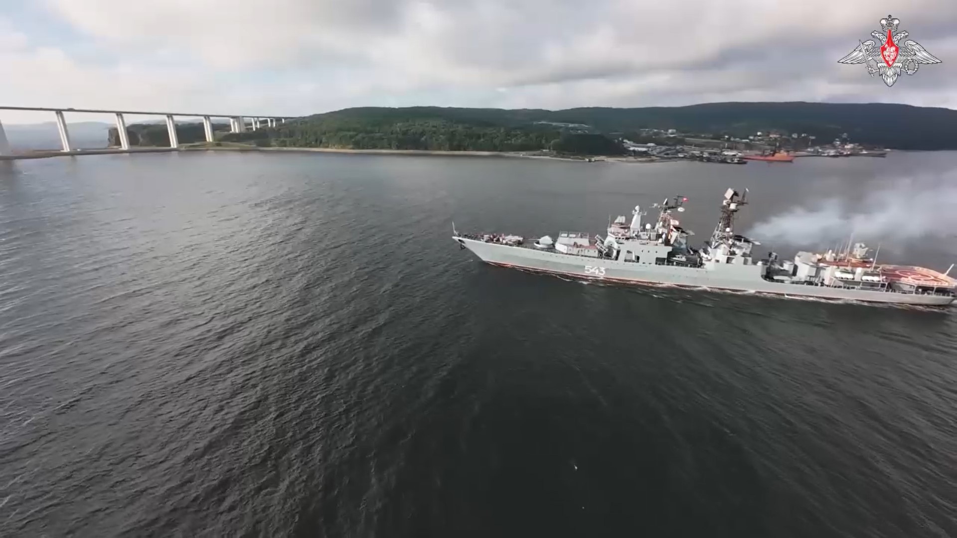 Marinha russa lança exercício estratégico em grande escala