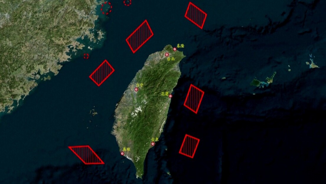 China lança exercícios de "advertência" cercando Taiwan