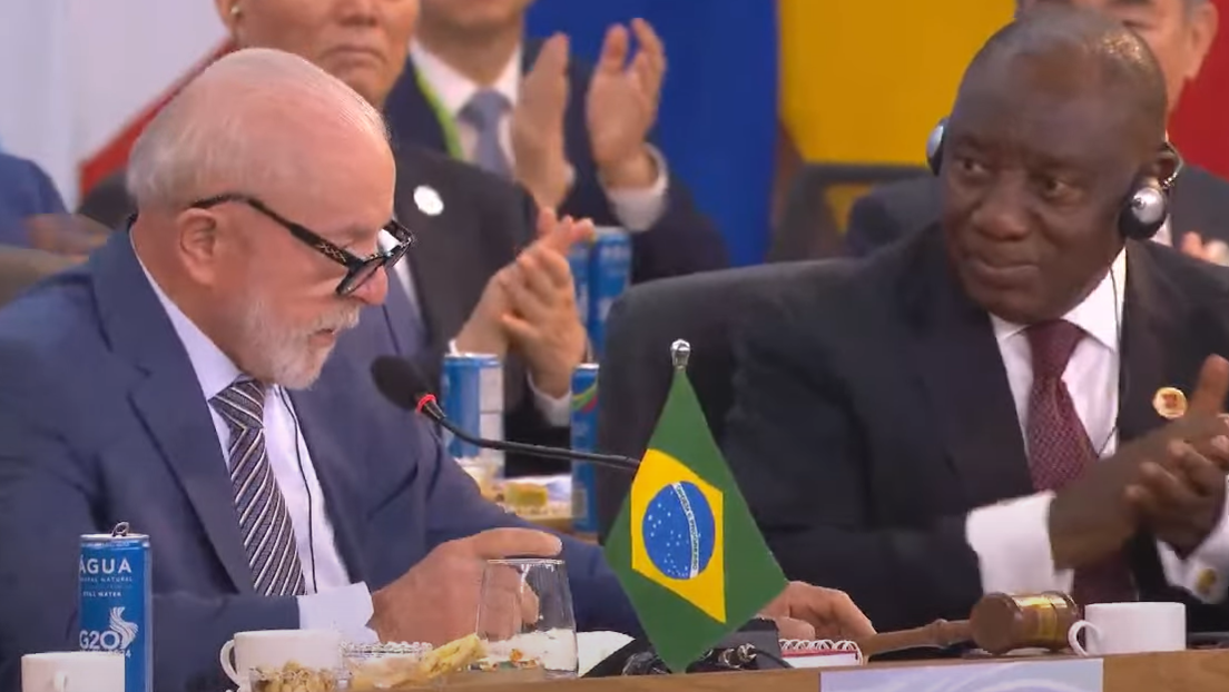 Lula passa presidência do G20 para África do Sul em sessão de encerramento da Cúpula