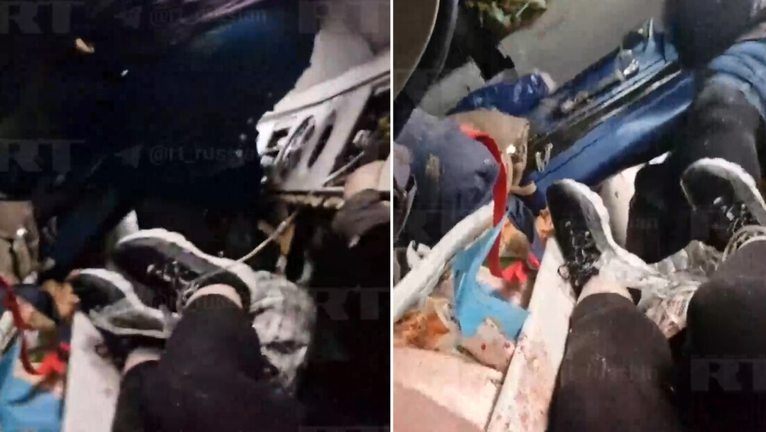 Vídeos do interior do avião de antes e logo após desastre no Cazaquistão