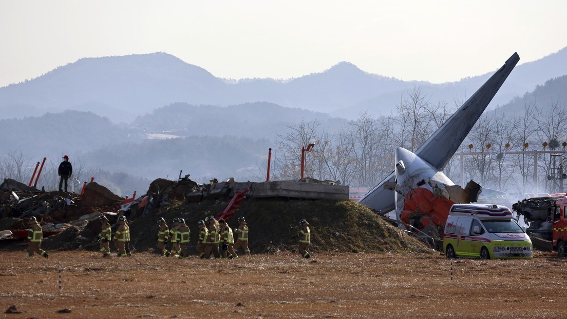 Todas as vítimas do acidente aéreo na Coreia do Sul, com exceção de duas, foram presumidas mortas