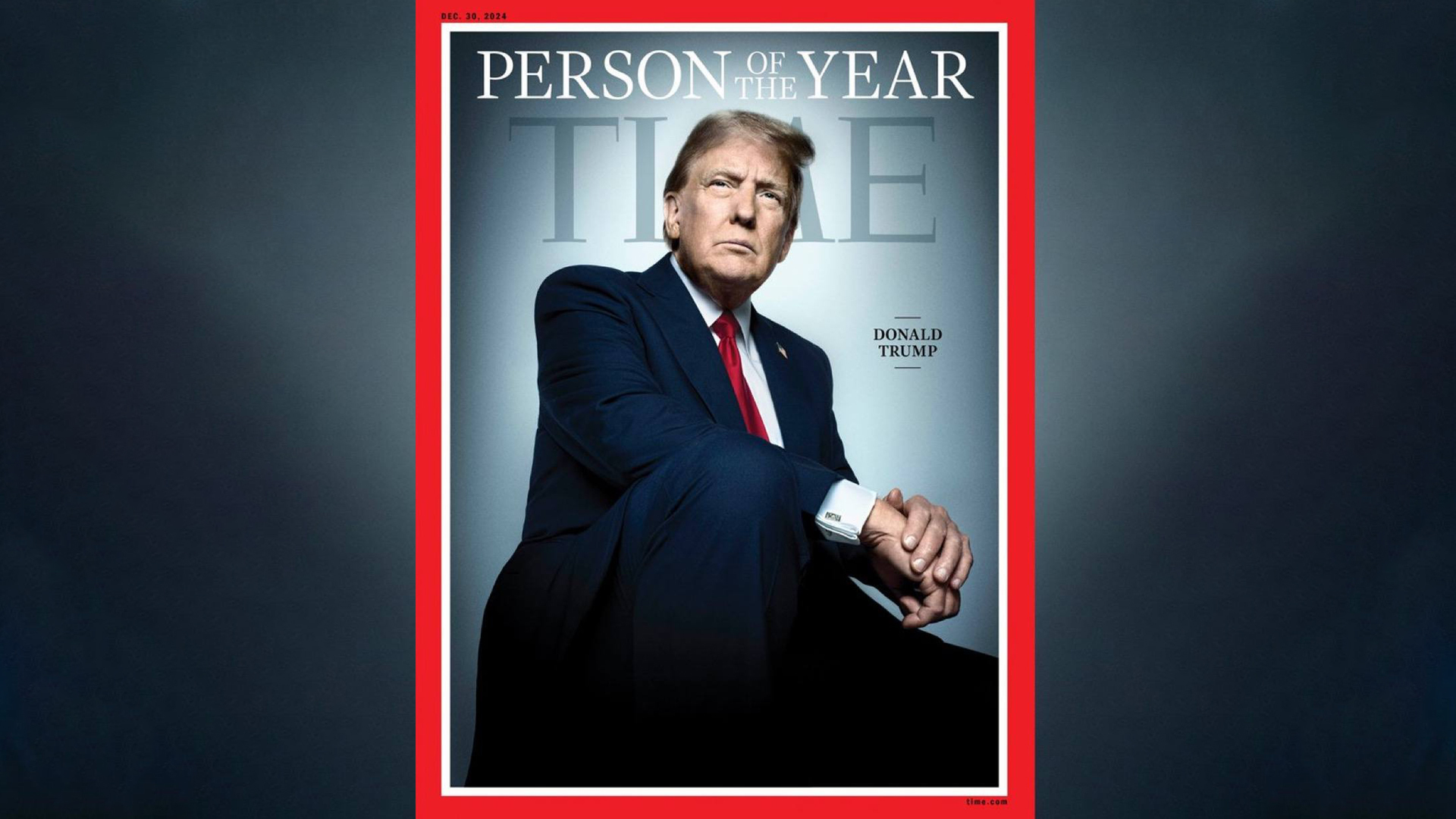 Trump é escolhido Pessoa do Ano pela revista Time