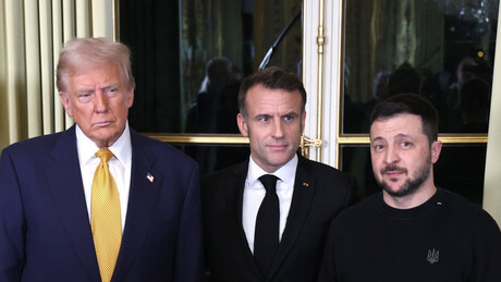 Zelensky e Macron evitaram 'intimidar Trump' em reunião, alega Reuters