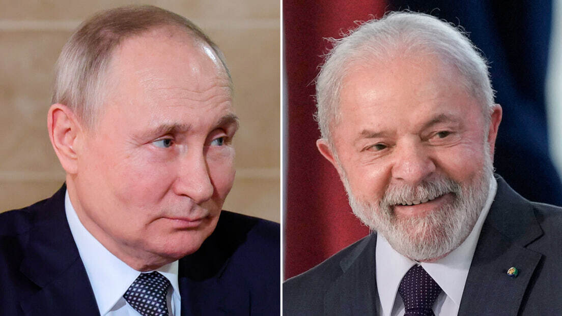 Putin e Lula conversam por telefone