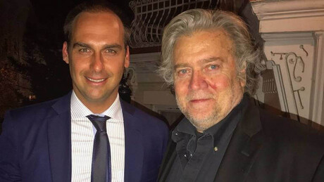 'Eduardo Bolsonaro será presidente do Brasil no futuro', diz ex-assessor de Trump