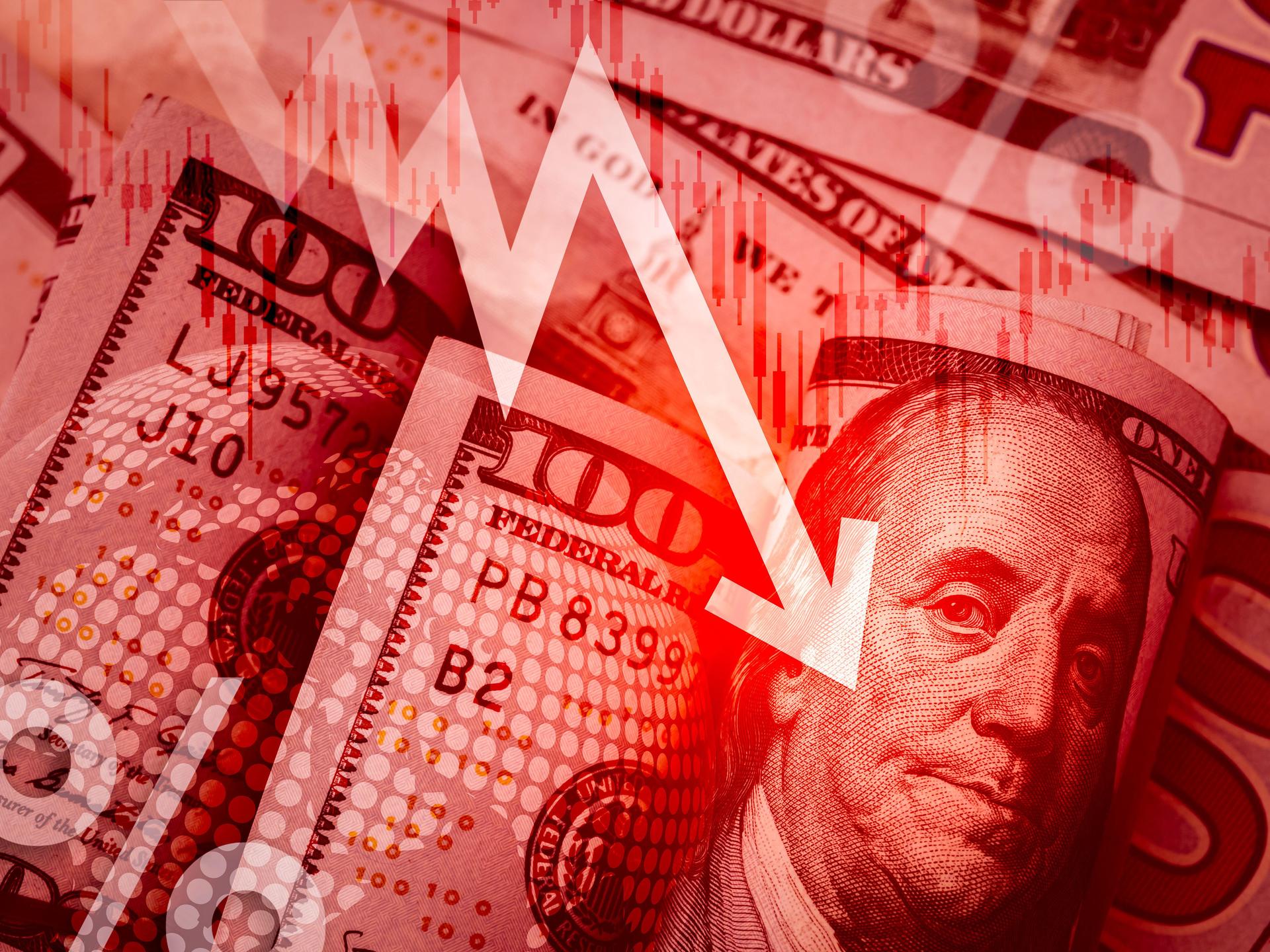 Bolsas dos EUA perdem mais de US$ 1,5 trilhão em um dia