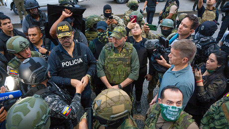 Fundador da Blackwater chega ao Equador para apoiar Naboa