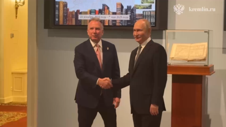 Putin se reúne com enviado especial de Trump