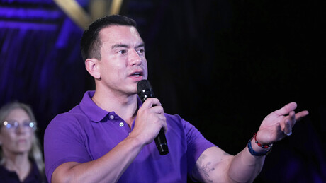 Daniel Noboa é reeleito presidente do Equador