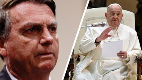 Bolsonaro lamenta morte do Papa Francisco