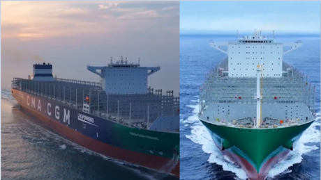 VÍDEO: maior navio cargueiro do mundo é inaugurado na China