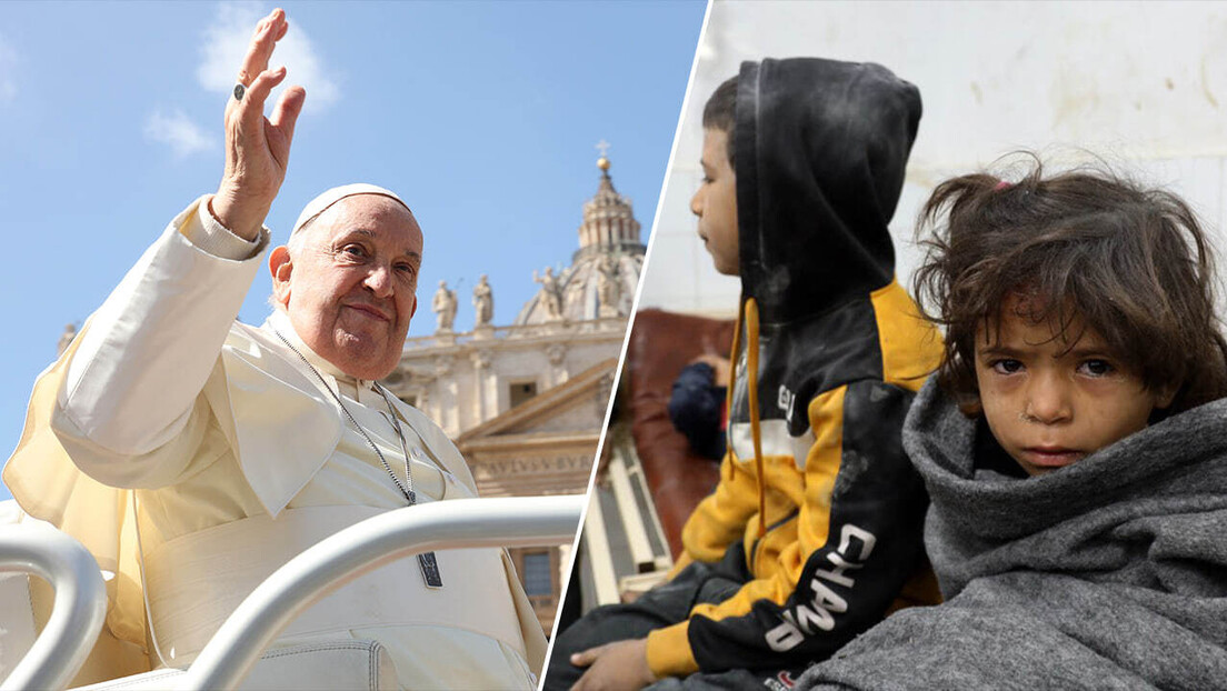 Papamóvel de Francisco salvará crianças vítimas de bombardeios de Israel em Gaza