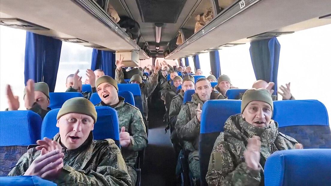 Rússia e Ucrânia trocam 205 prisioneiros de cada lado