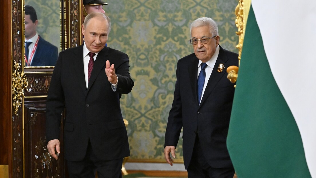 Rússia reforça apoio à Palestina em reunião entre Putin e Abbas em Moscou