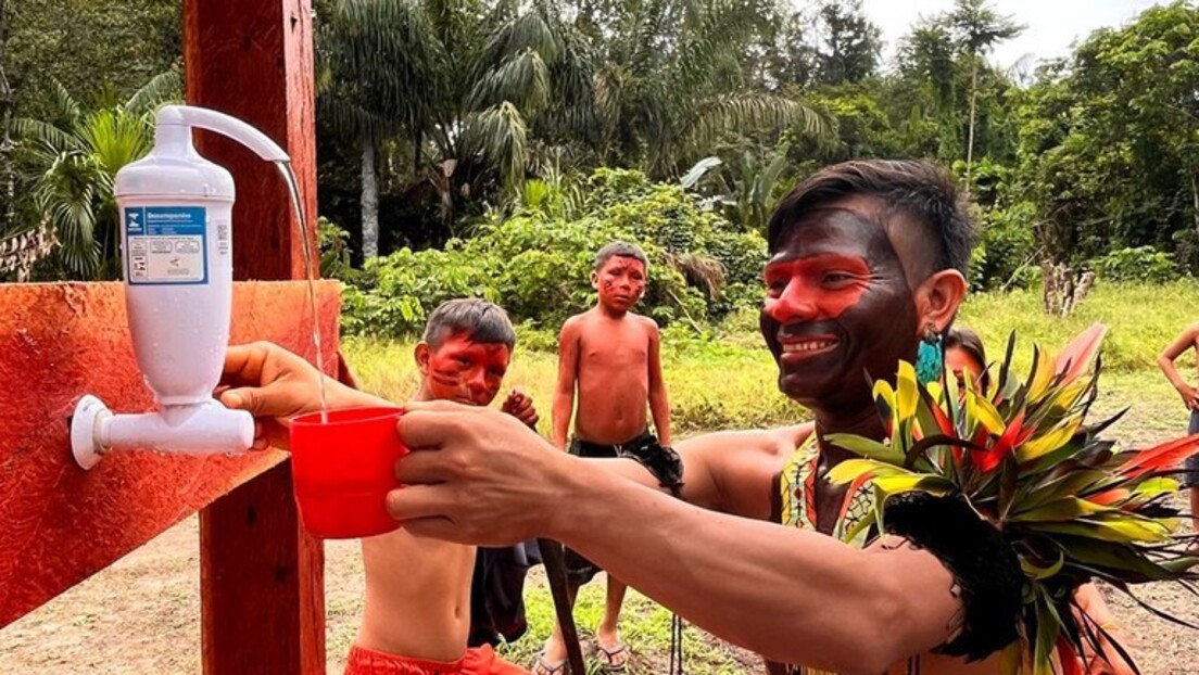 Governo instala sistemas de água potável para 3 mil Yanomami no Amazonas