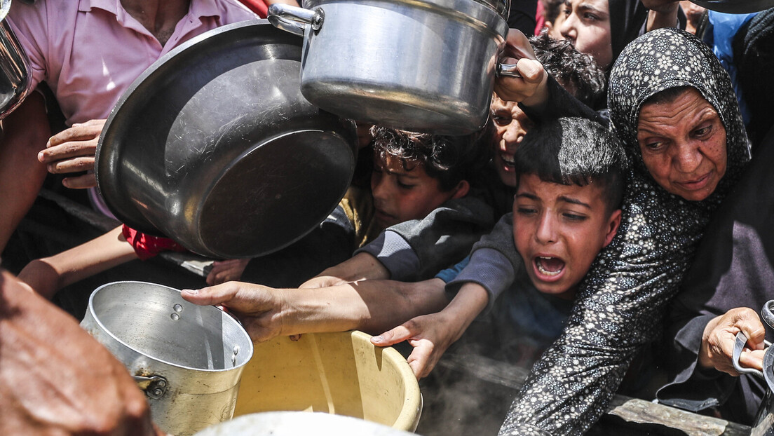 Netanyahu nega fome massiva em Gaza