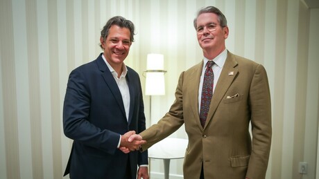 Haddad após reunião com Bessent: diálogo 'muito frutífero'