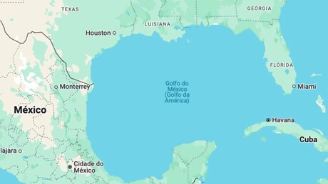 México processa Google por violar leis internacionais e mudar nome do golfo
