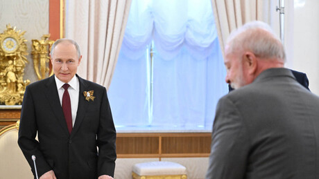 Putin agradece Brasil pelos esforços para paz