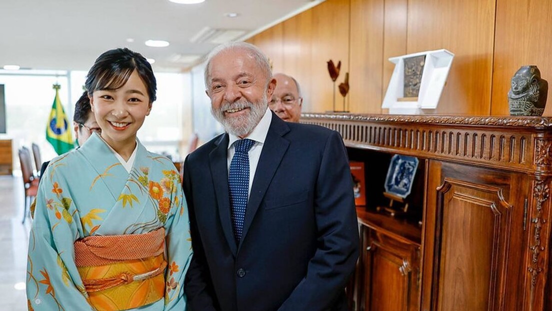 Lula recebe princesa japonesa em celebração aos 130 anos de relações Brasil-Japão