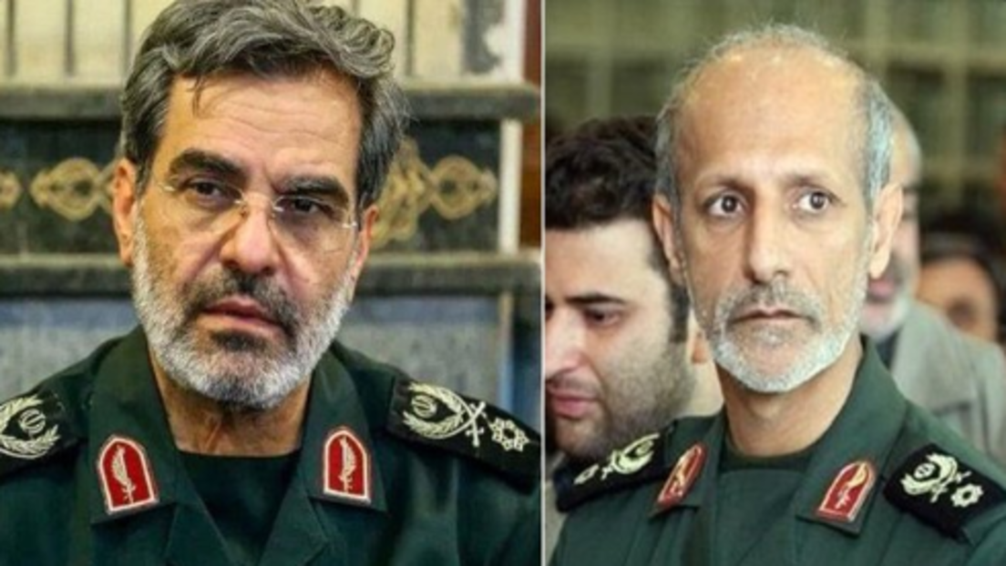 Dois membros do alto escalão do Estado-Maior do Irã foram mortos em ataques israelenses