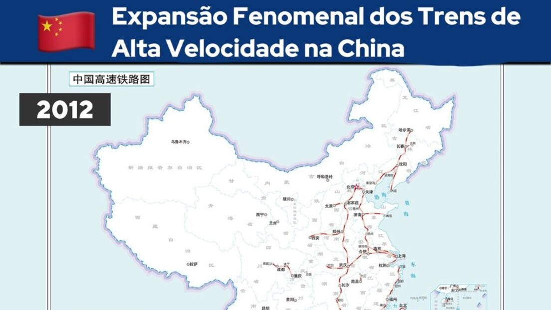 Embaixada chinesa no Brasil publica foto com expansão de malha ferroviária: 'do povo para o povo'
