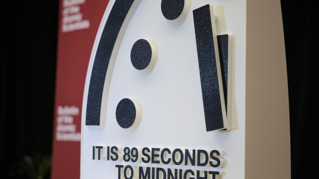 Lavrov: 'O Relógio do Juízo Final está se aproximando cada vez mais da meia-noite'