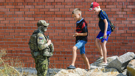 Rússia: nenhuma criança foi sequestrada, há crianças salvas por nossos soldados