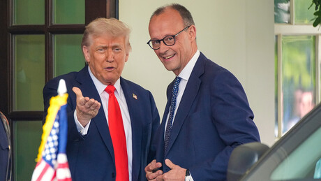 Chanceler alemão se encontra com Trump pela primeira vez