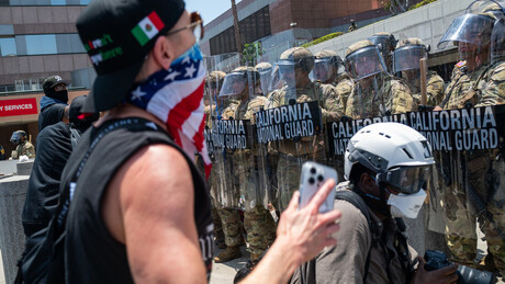 Trump defende decisão de enviar Guarda Nacional para lidar com protestos em Los Angeles