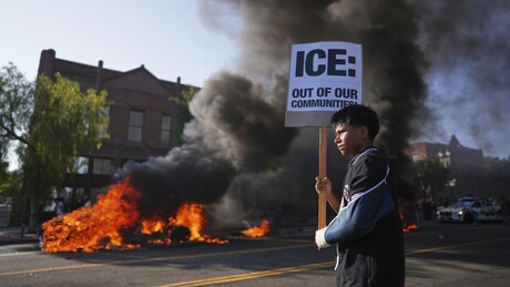 'Se eles cuspirem, nós iremos bater': Trump sobre protestos em Los Angeles
