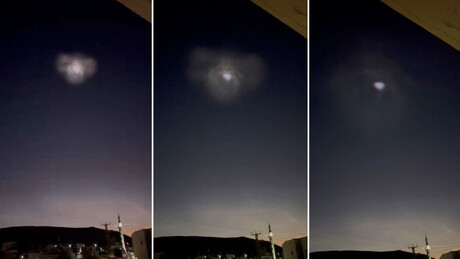 VÍDEO: Momento da interceptação de um míssil iraniano fora da atmosfera