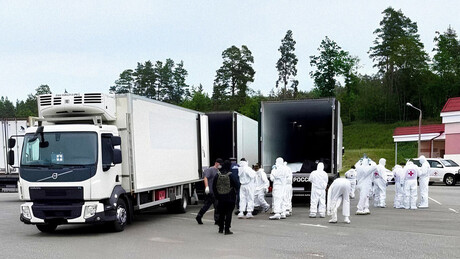 Rússia se dispõe a entregar a Kiev mais 2.239 corpos de soldados ucranianos