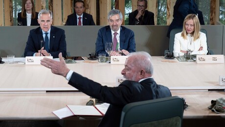 Lula critica gastos militares em discurso no G7: 'US$ 2,7 trilhões poderiam combater a fome'