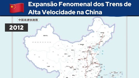 Embaixada chinesa no Brasil publica foto com expansão de malha ferroviária: 'do povo para o povo'