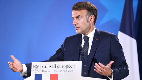 Macron elogia ataques de Trump contra o Irã