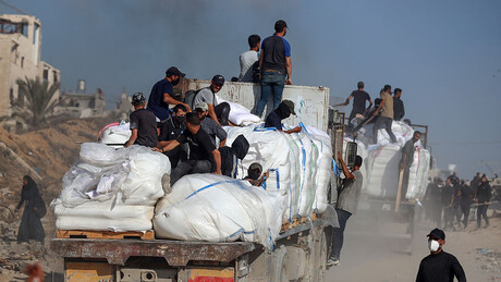 Drogas são encontradas em sacos de farinha distribuídos como ajuda humanitária em Gaza