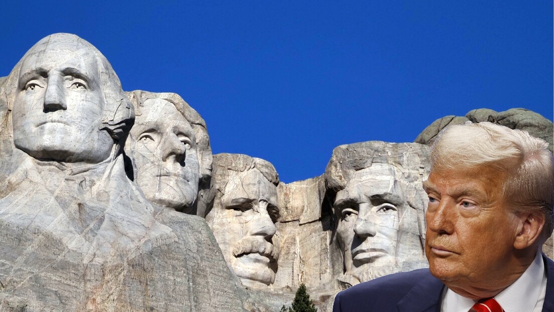 Trump quer ter seu rosto esculpido no monte Rushmore