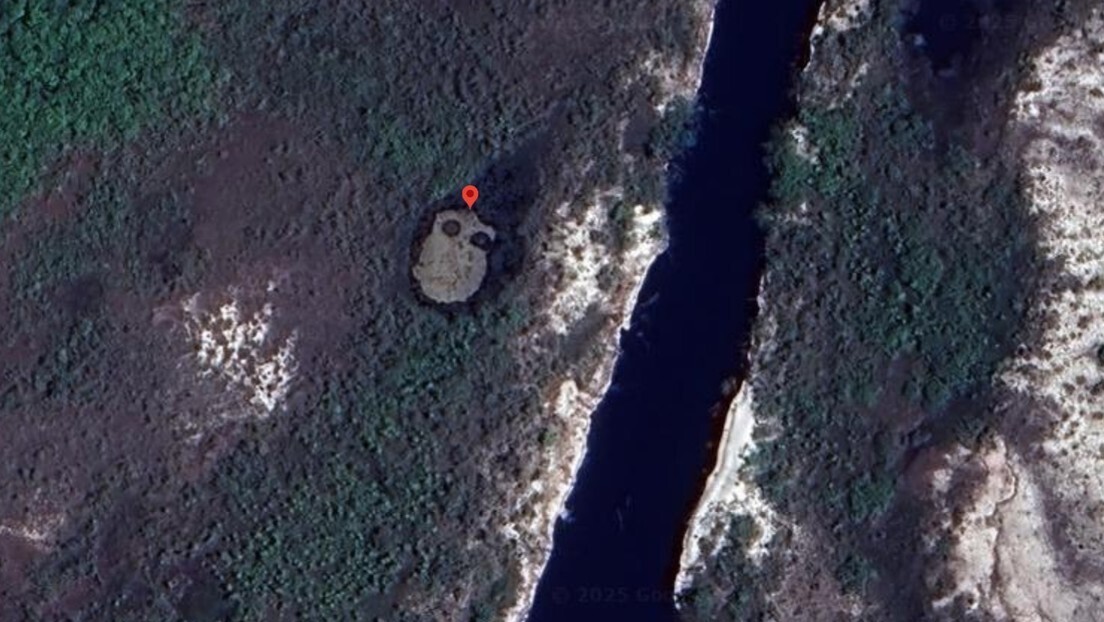 VÍDEO: 'Caveira' gigante aparece no meio da Amazônia