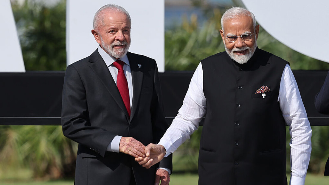 Lula recebe o primeiro-ministro da Índia, Narendra Modi, em Brasília