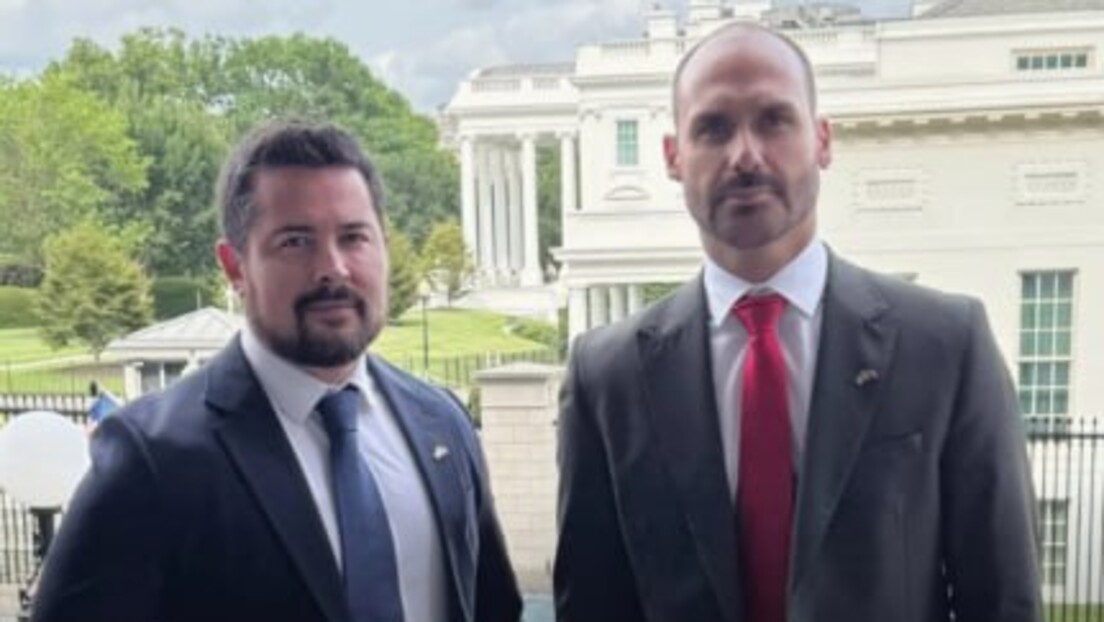 Eduardo Bolsonaro e Paulo Figueiredo celebram sanções contra Moraes e prevêem novas retaliações