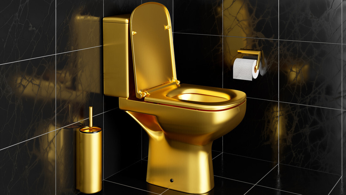 Privada de ouro descoberta na casa de associado de Zelensky