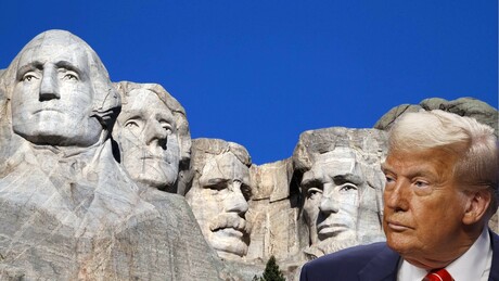 Trump quer ter seu rosto esculpido no monte Rushmore