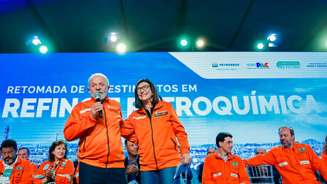 Lula anuncia R$ 33 bi em investimentos da Petrobrás, e dispara: 'não vou abrir mão do petróleo brasileiro'